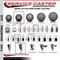 Service Caster 3.5'' Gray Poly Swivel 1'' Expanding Stem Caster Set 2 Total Lock Brakes, 4PK SCC-EXTTL20S3514-PPUB-2-S-2-1 - alternate 3